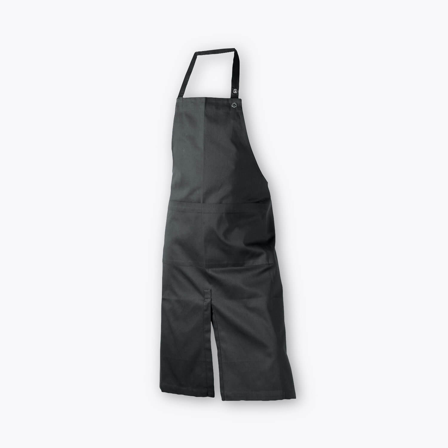 The Organic Company Apron with Pocket - Mørkegrå