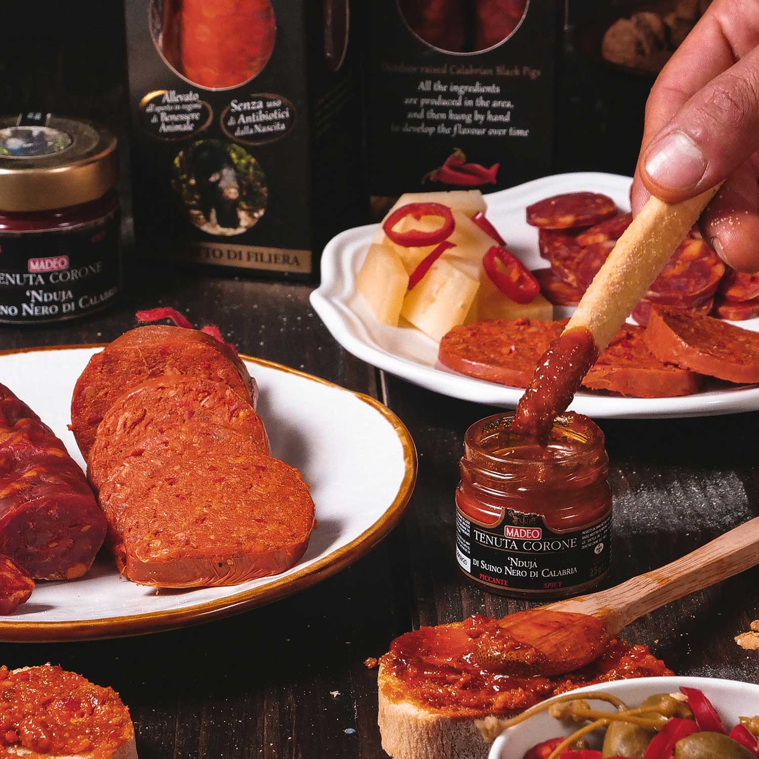 Madeo ‘Nduja di Suino Nero di Calabria - Billede 2