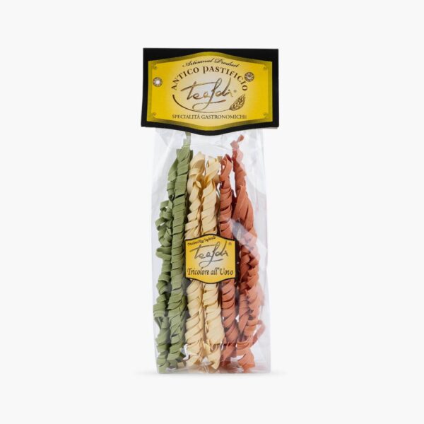 Antico Pastificio Tealdi Tagliatelle Tricolore all’uovo