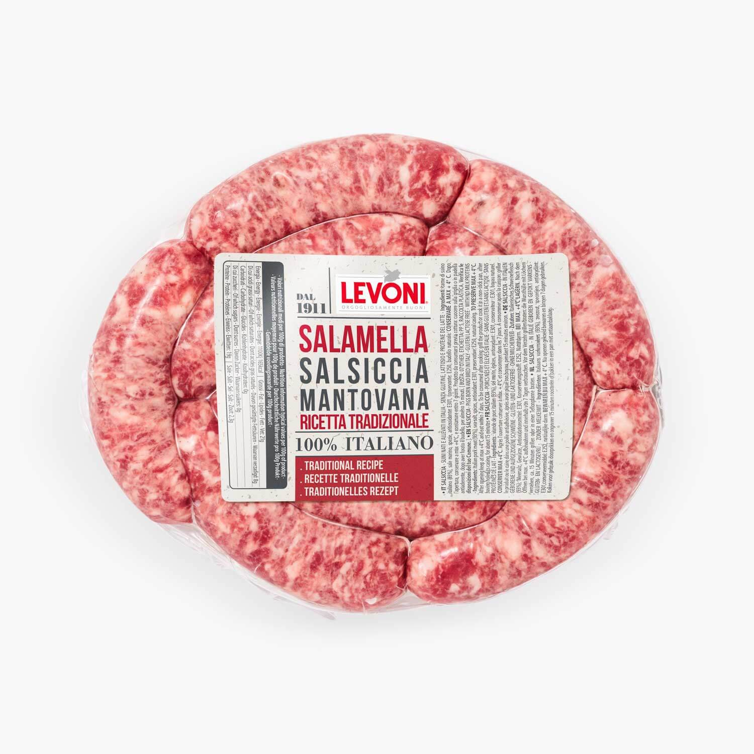 Levoni Salsiccia Mantovana - 1.000 g