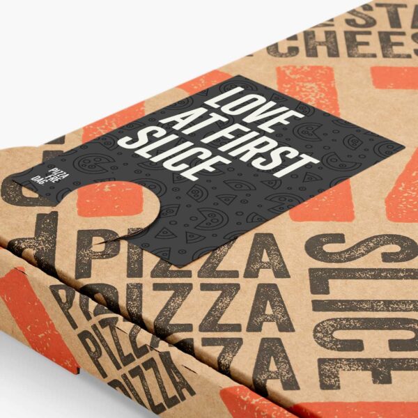 Hot Dry Love At First Slice Pizzaæske - Image 7