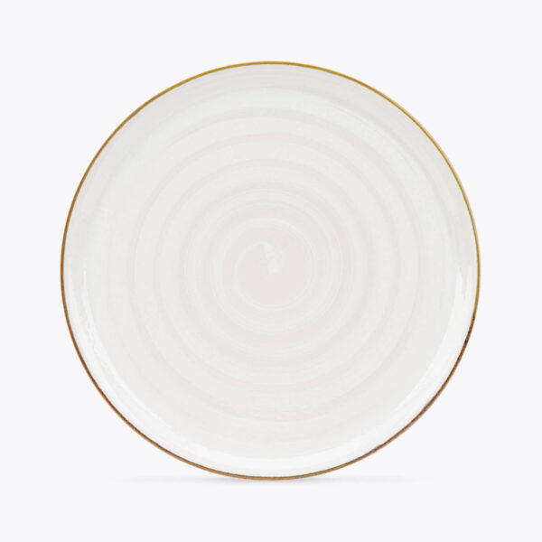 Saturnia Pizzatallerken Vortex Bianco